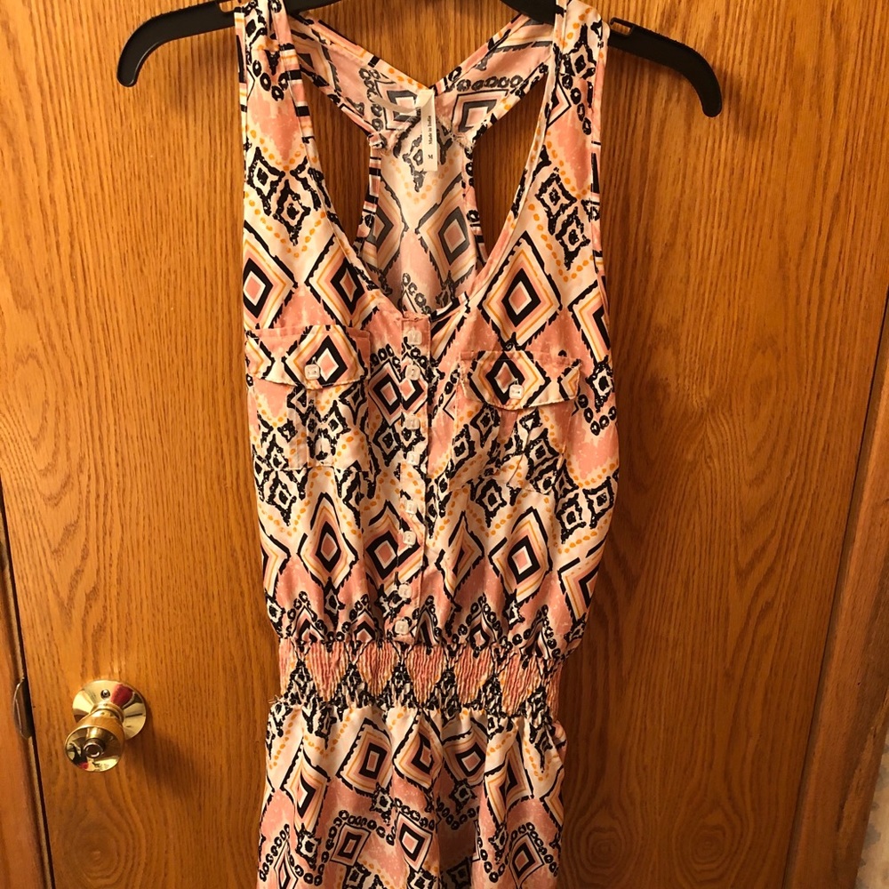 Racer back Romper